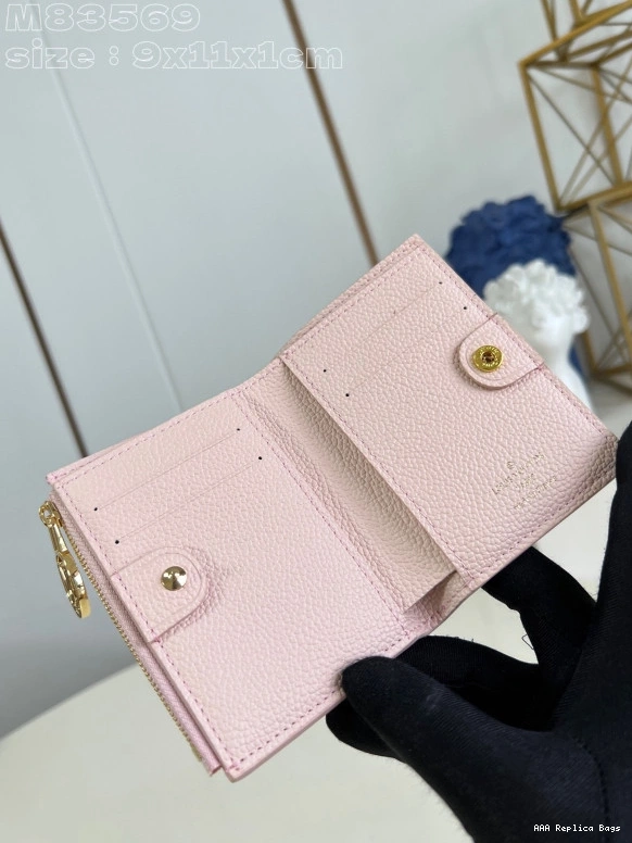 Aaa replica ru - Wallet LOUIS 9*11.5*1.5CM VUITTON Lisa 0728